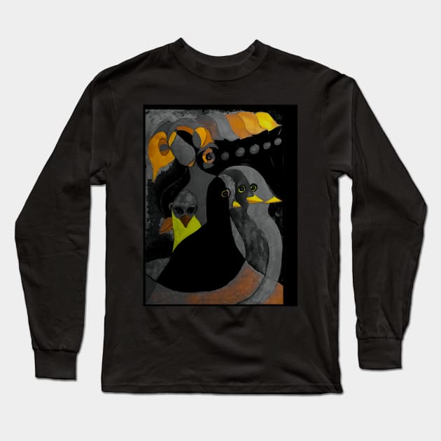 Streaming Consciousness Long Sleeve T-Shirt by Sarah Curtiss